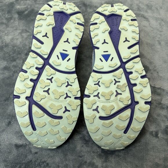 Brooks Divide 3 Trail Running Shoes Oyster/Cobalt/Blue Tint US Women 10 - Picture 11 of 11